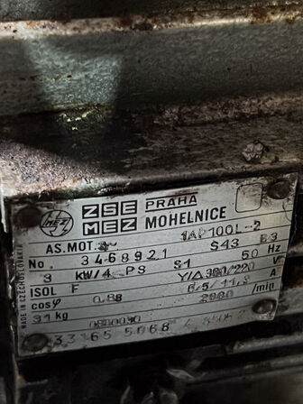 Kompressor KGK m. 4 hk motor