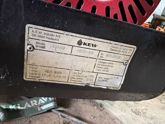Højtryksrenser KEW 4503KB m. HONDA motor (benzin) 150 bar