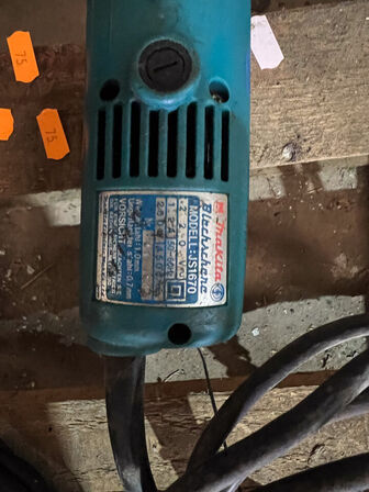 Pladenipler MAKITA JN1601 & centerkniv MAKITA JS1670