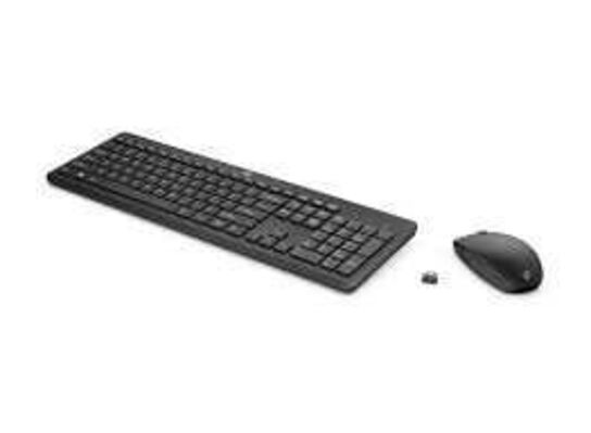 Trådløst tastatur HP 230 Wireless Keyboard, Black 