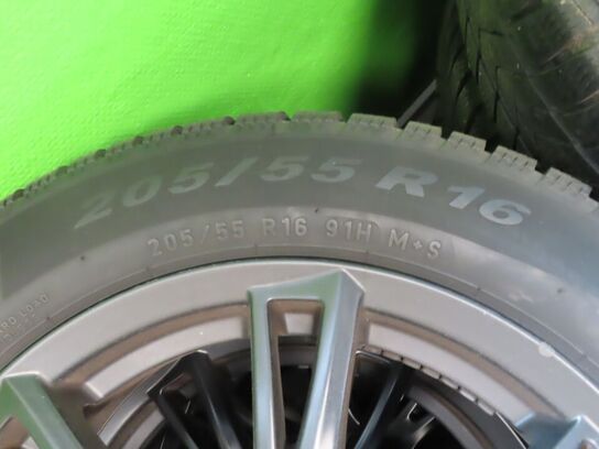 4 stk. Alufælge 205/55R16