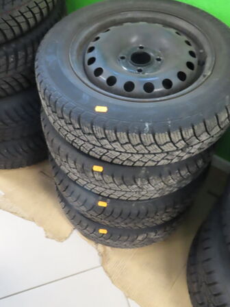 4 stk. Stålfælge 165/70R14