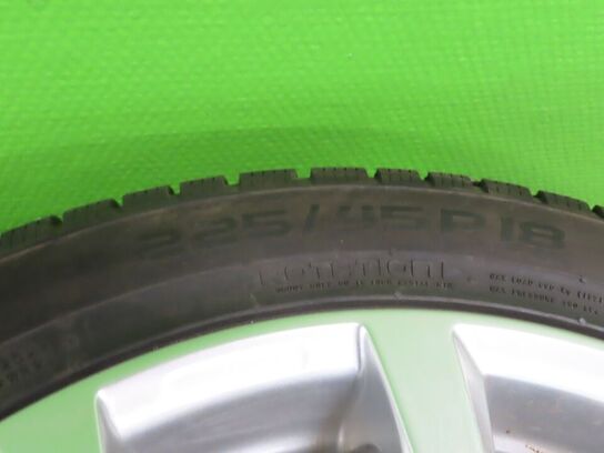 4 stk. Alufælge 225/45R18