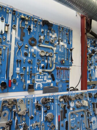 Specialværktøj på tavler til VW/Audi (Selvnedtag)