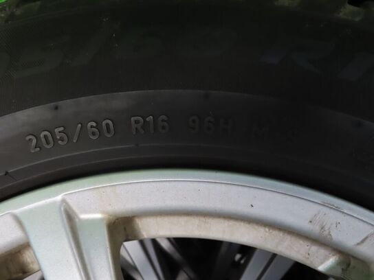 4 stk. Alufælge 205/60R16