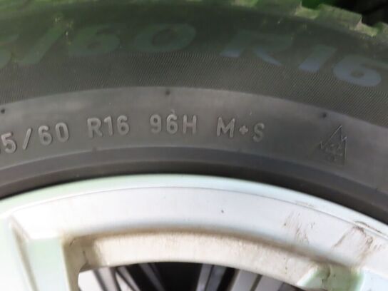 4 stk. Alufælge 205/60R16