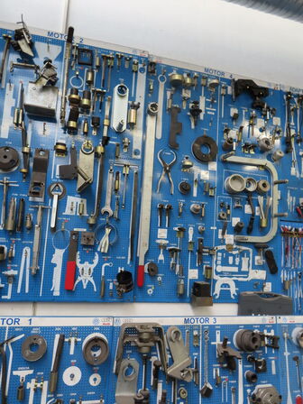 Specialværktøj på tavler til VW/Audi (Selvnedtag)