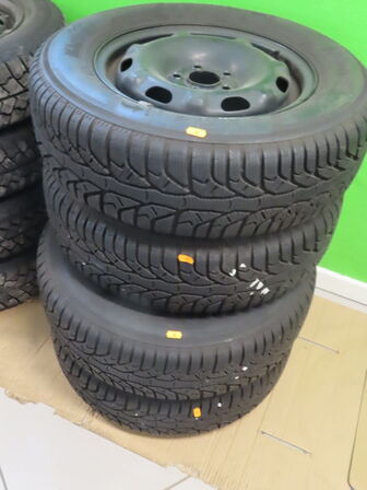 4 stk. Stålfælge 185/70R14