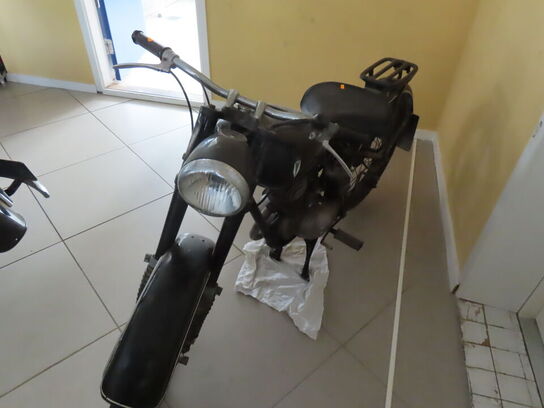 Vetaranmotorcykel DKW årgang 1953