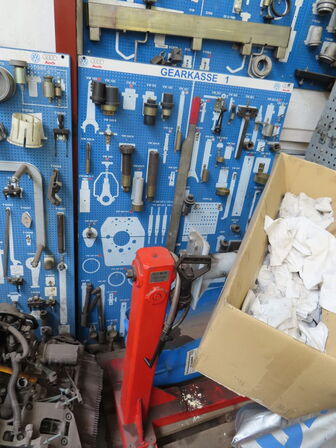 Specialværktøj på tavler til VW/Audi (Selvnedtag)