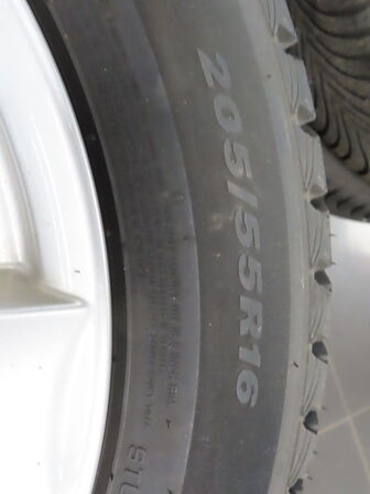 4 stk. Alufælge 205/55R16