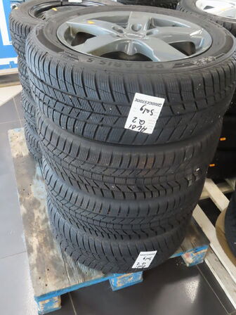 4 stk. Alufælge 215/55R17