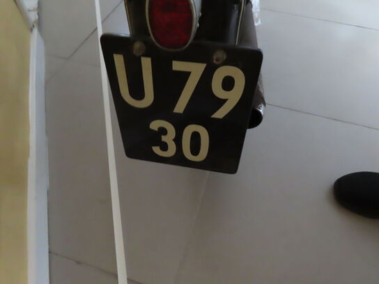 Vetaranmotorcykel DKW årgang 1953