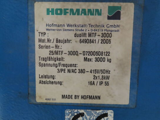 Autolift DUOLIFT MTF3000