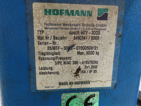 Autolift DUOLIFT MTF3000