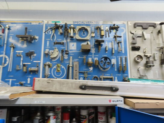 Specialværktøj på tavler diverse