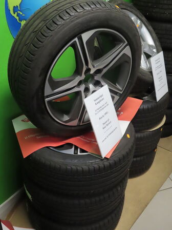 4 stk. Alufælge 215/50R18