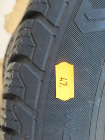 4 stk. Stålfælge 165/70R14