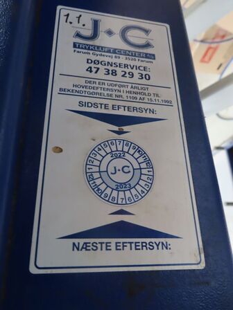 Lift 4.200 kg med slisker (Rullefelt medfølger IKKE)