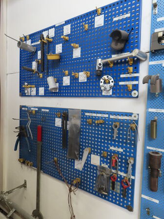 Specialværktøj på tavler diverse