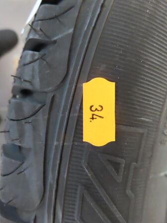 4 stk. Stålfælge 195/60R15