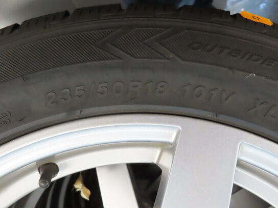 4 stk. Alufælge 235/50R18