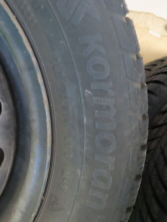 4 stk. Stålfælge 165/70R14