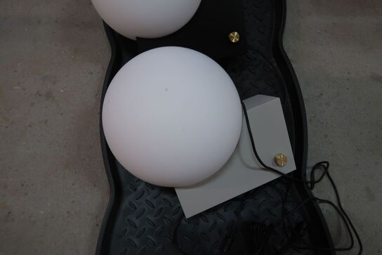 2 stk. &TRADITION JOURNEY SHY1 SILK BORDLAMPE