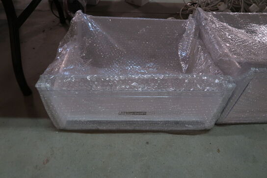 3 stk. Skuffer til køleskab