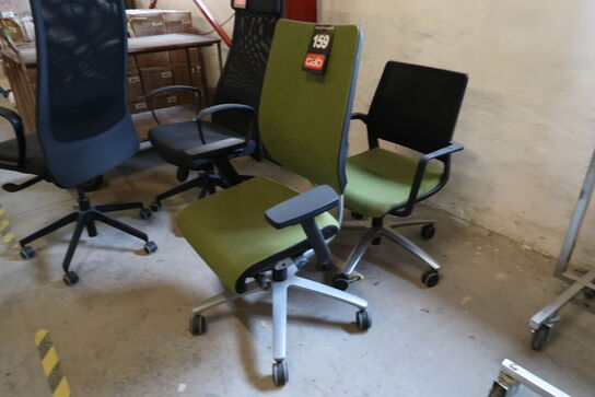 2 stk. Kontorstole 
