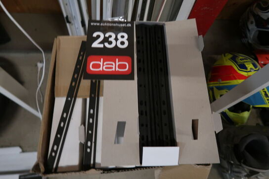 Diverse reservedele til ringbind 