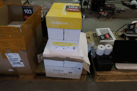 Diverse printerpapir 