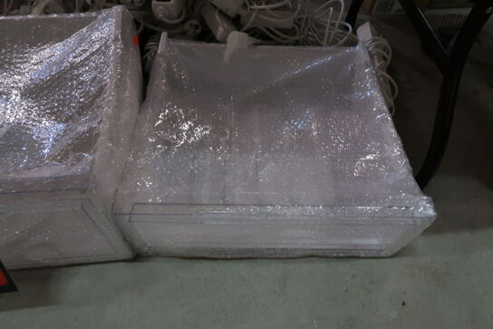 3 stk. Skuffer til køleskab