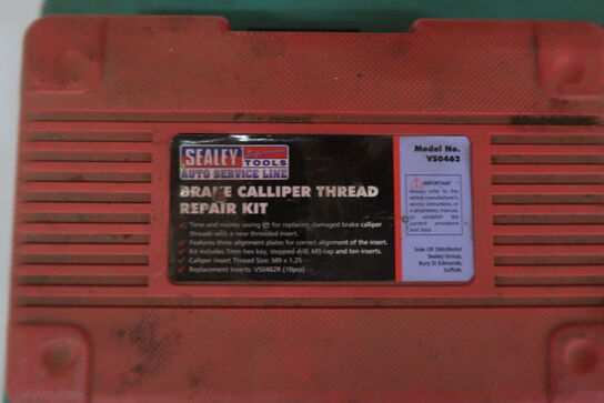 Gevindskærersæt m.m. 