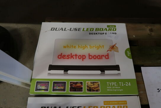 2 stk. LED board m.m. MOMSFRI