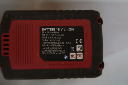 4 stk. El-værktøjer