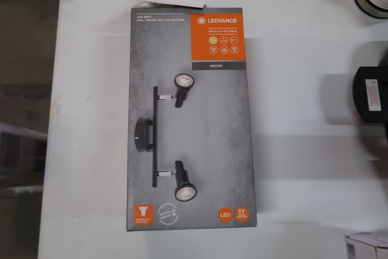 Ledvance Led spot gu10 black 2 x 3.4w 927 dim