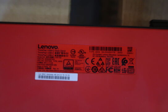Lenovo USB-C Dock Gen 2 