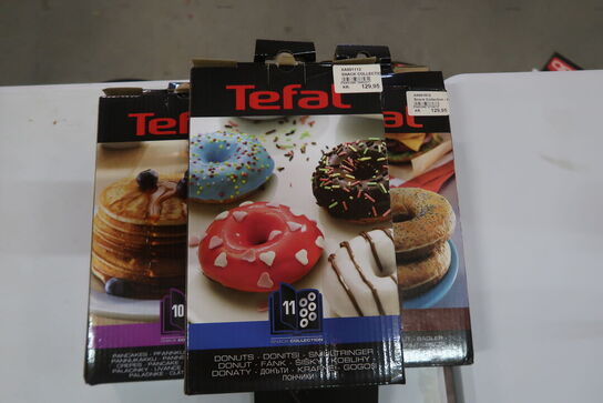 3 pk. Tefal Snack Collection bageforme