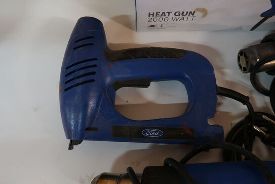 2 stk. Varmepistoler & pistol