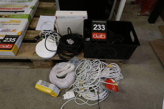 Diverse kabler m.m. MOMSFRI