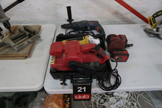 4 stk. El-værktøjer