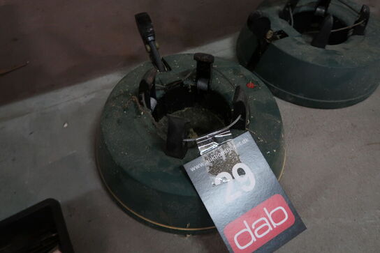 2 stk. Juletræsfødder 