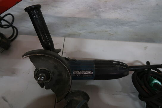 3 stk. El-værktøjer/trykluftspistol