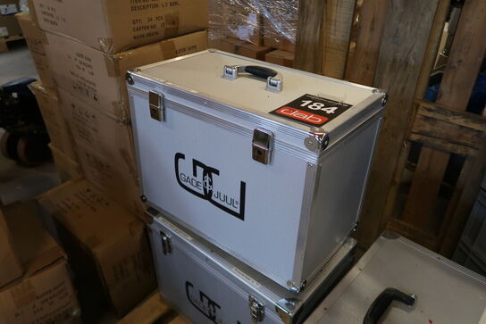 3 stk. Alu kufferter 