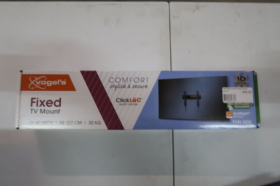 Hama TV Wall Bracket Fixed VESA up to 400x400 75" Black