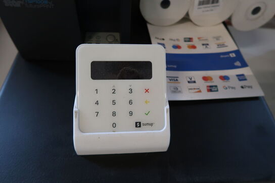 Pengeskuffe, bonprinter & kortterminal 