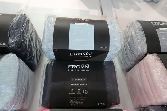 32 stk. ass. Fromm Microfiber håndklæder