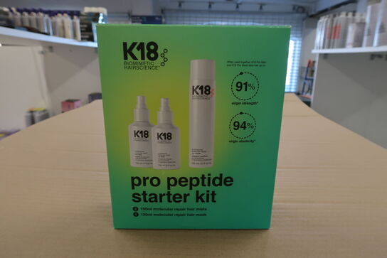 3 pk. K18 Biomimetic Hairscience Pro Peptide Starter Kit