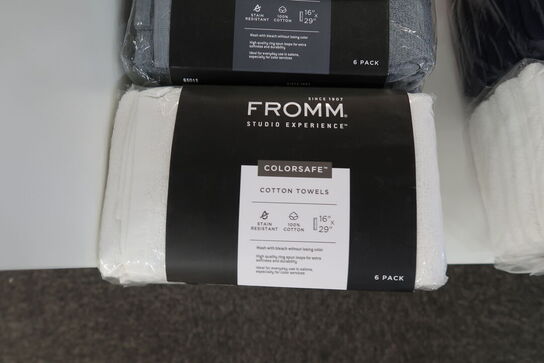 32 stk. ass. Fromm Microfiber håndklæder